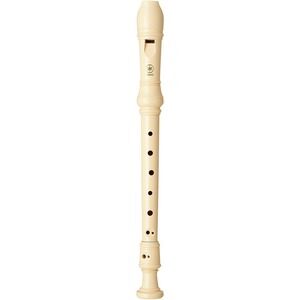 Yamaha Soprano Recorder Woodwind Instrument Unisex OS Ivory Baroque Fingering C